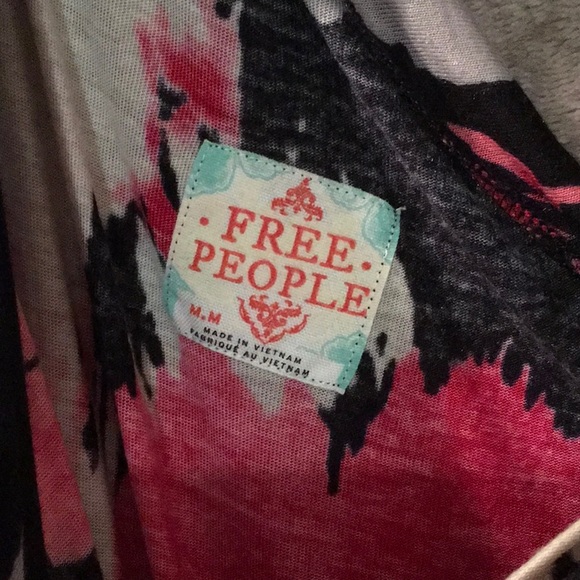 Free People Floral Mini Dress - Picture 4 of 5